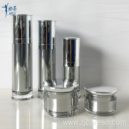 Shaped Acrylic Bottles and Jars with UV Lid